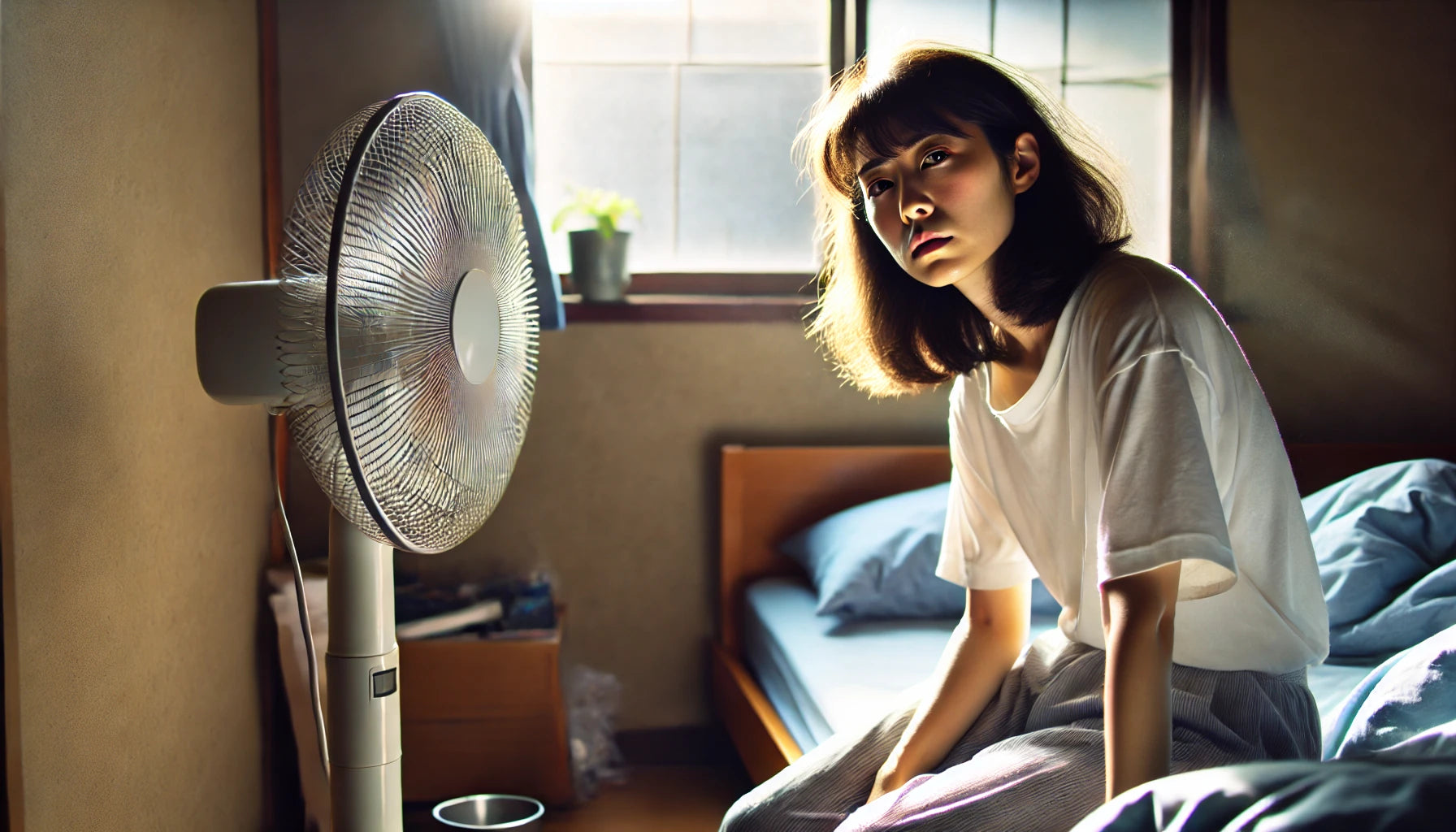 なぜ扇風機をつけたまま寝るとだるくなる?夏の快適を取り戻す方法