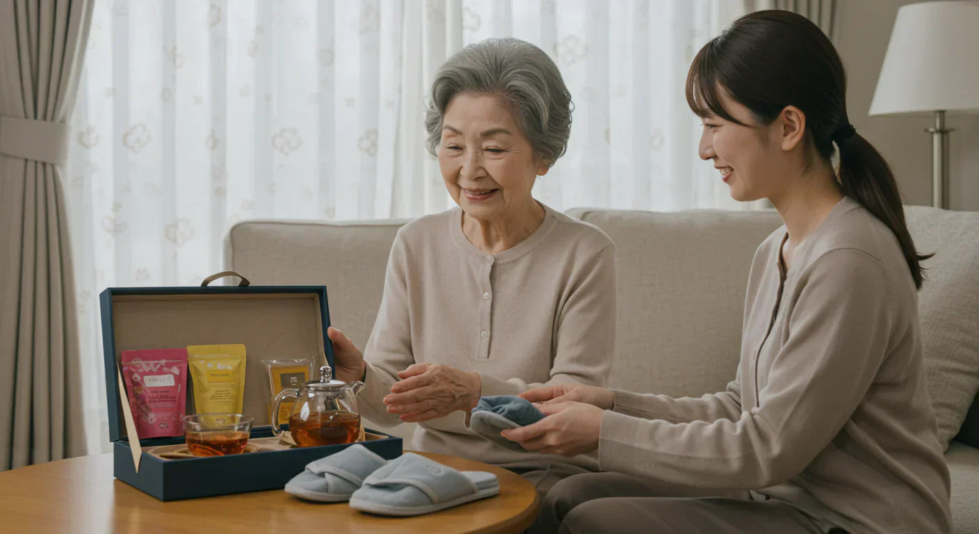 母の日に贈る花以外のギフト|70代の母が健康と癒しを感じるアイテム厳選