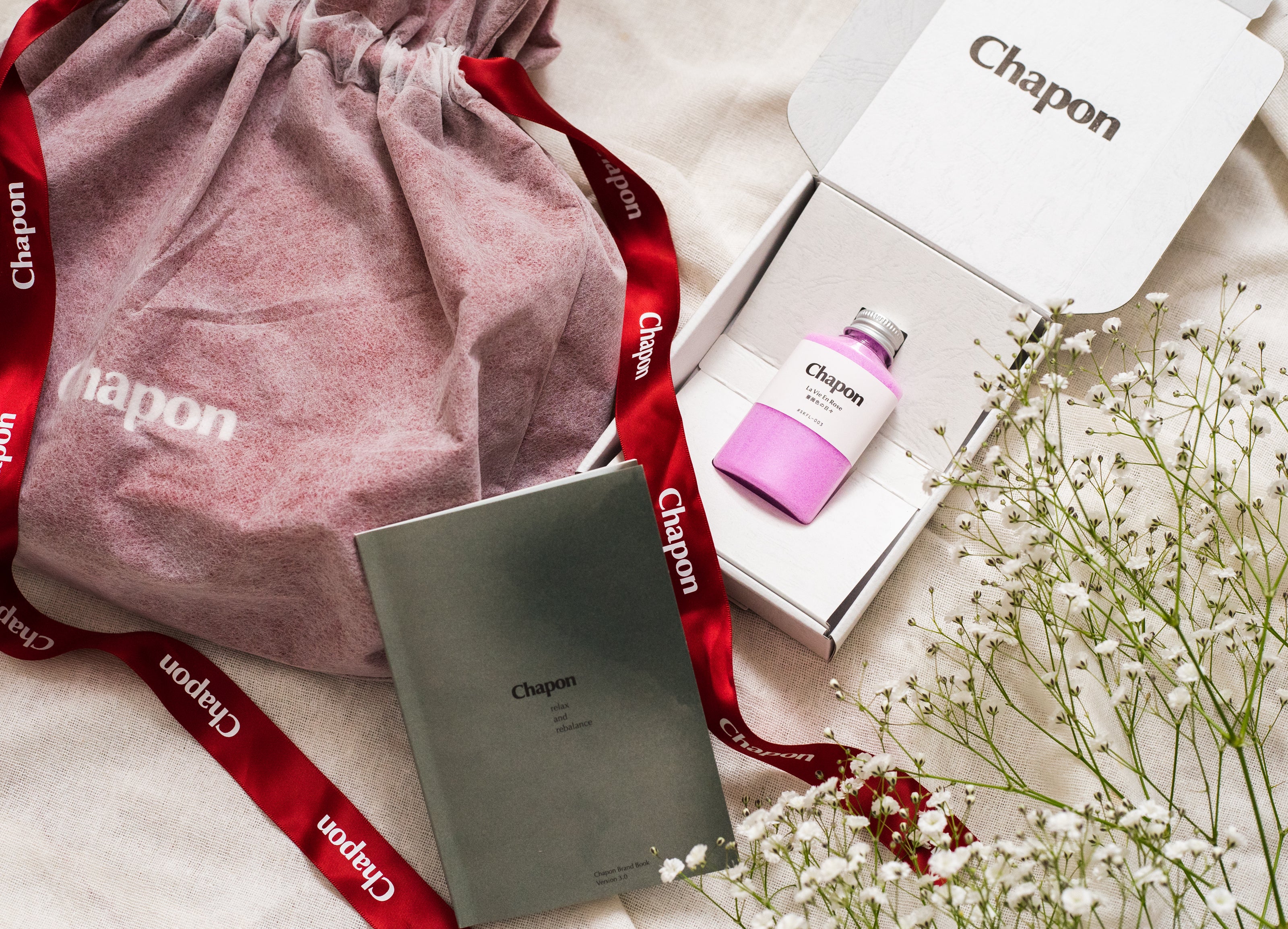 【数量限定】Chapon プレミアムバスソルト 薔薇色の日々