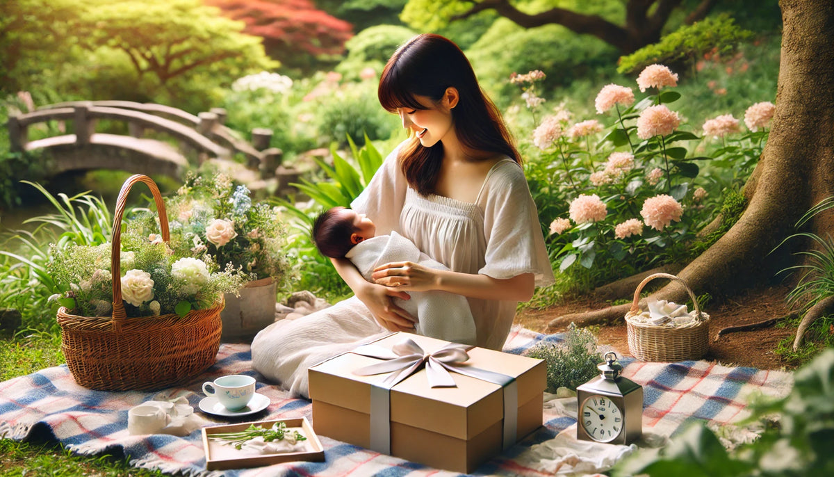 New-baby gifts for a stylish mom: from brand-name pieces to ingredient-focused choices