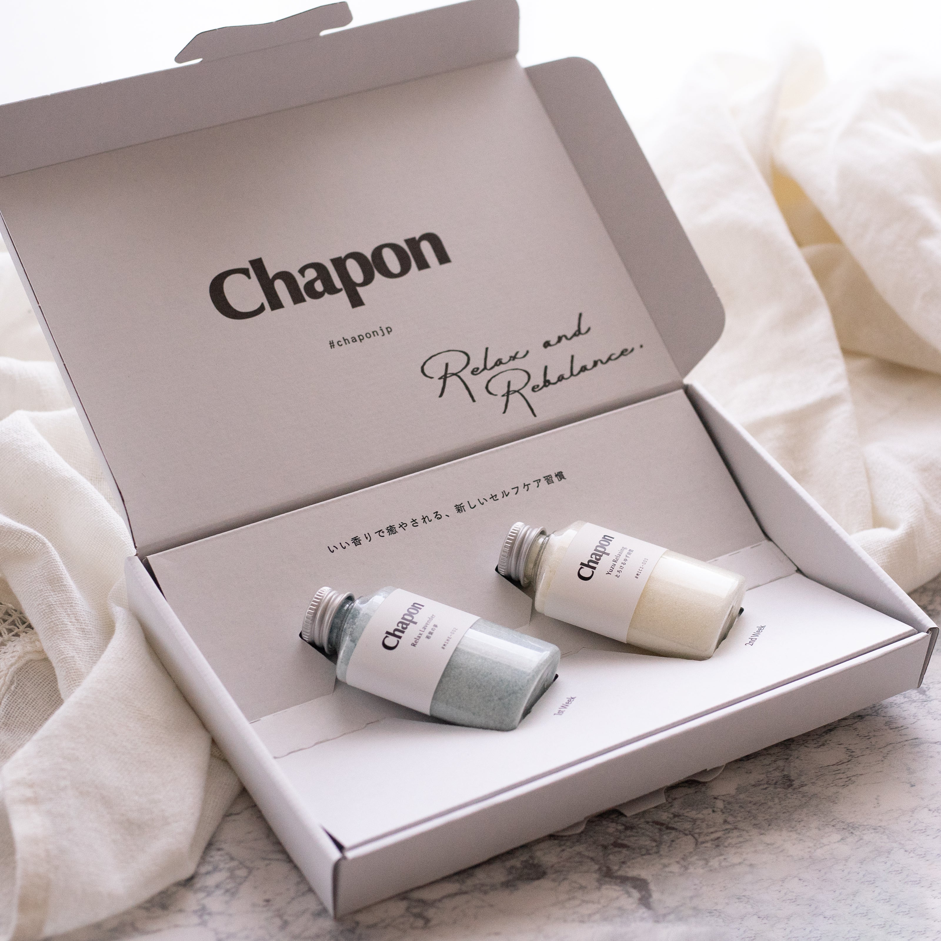 Chapon（ チャポン ） 4種のバスソルト - 入浴剤・バスソルト