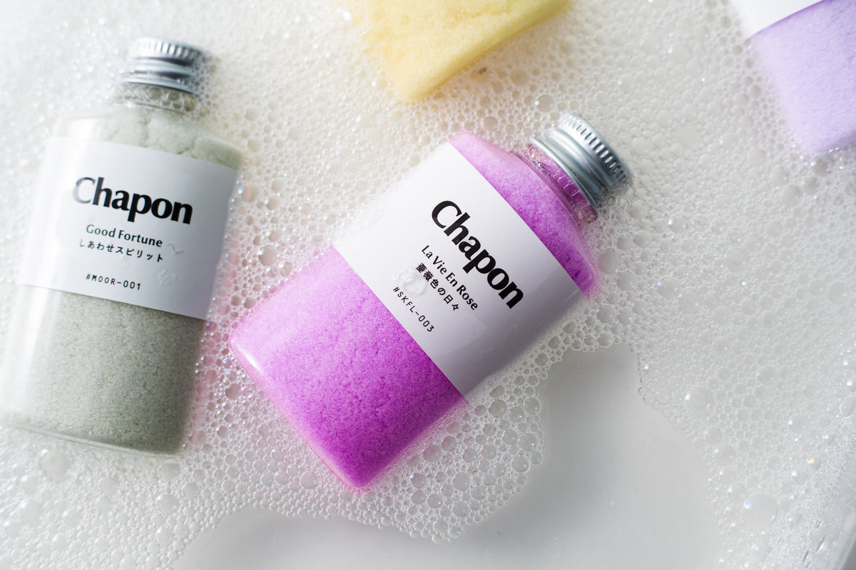 【數量有限】Chapon Premium Bath Salt 單支裝浴鹽 La Vie En Rose（薔薇色の日々）