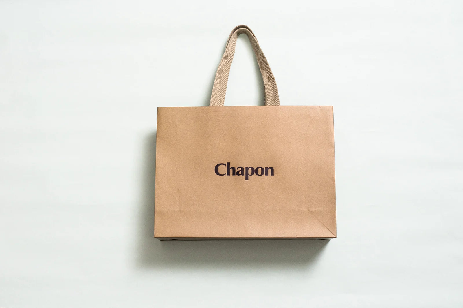 Chapon ロゴ入りのオリジナル紙袋